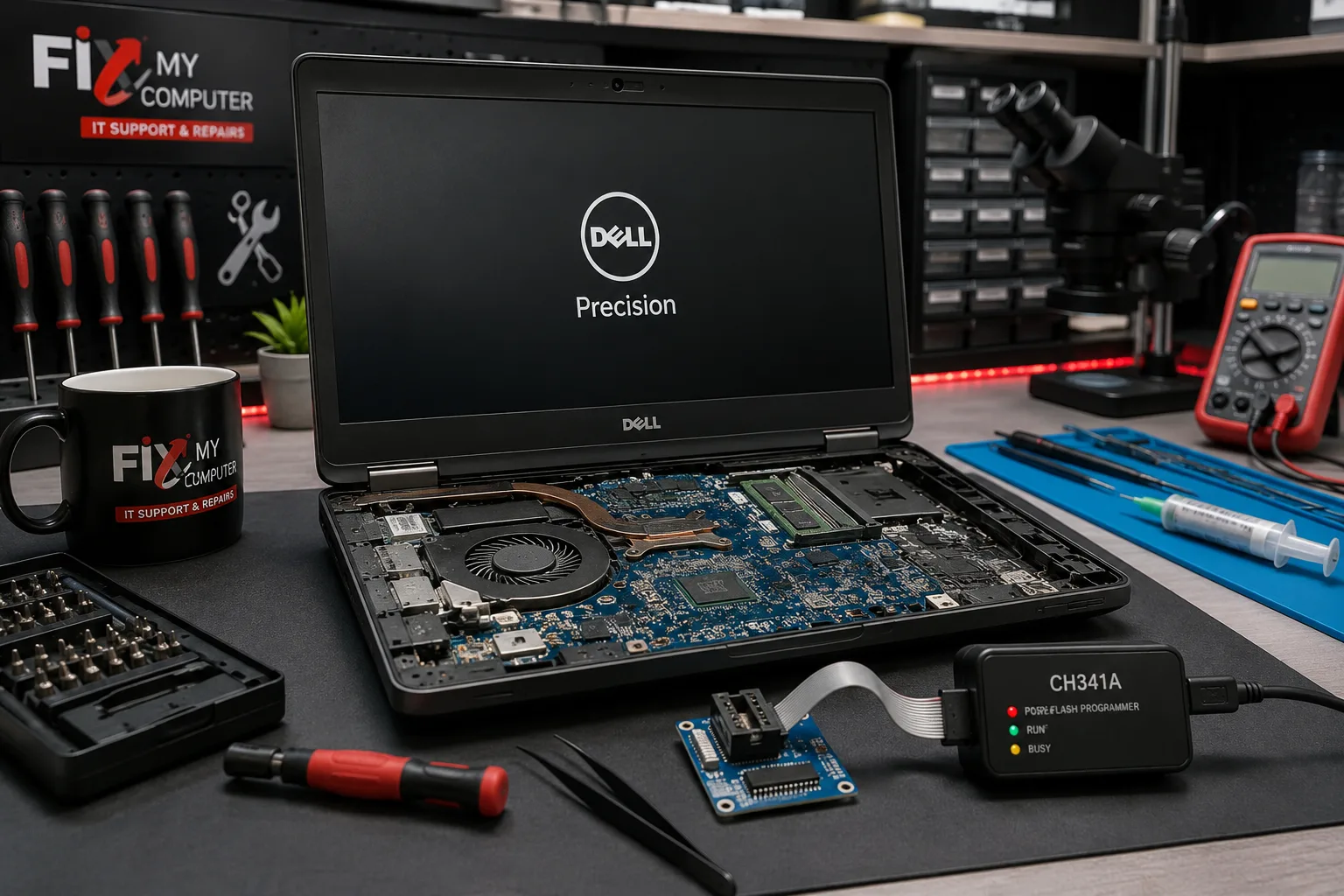 Dell Precision 3510: Boot Guard Verified DXE That Is Fail